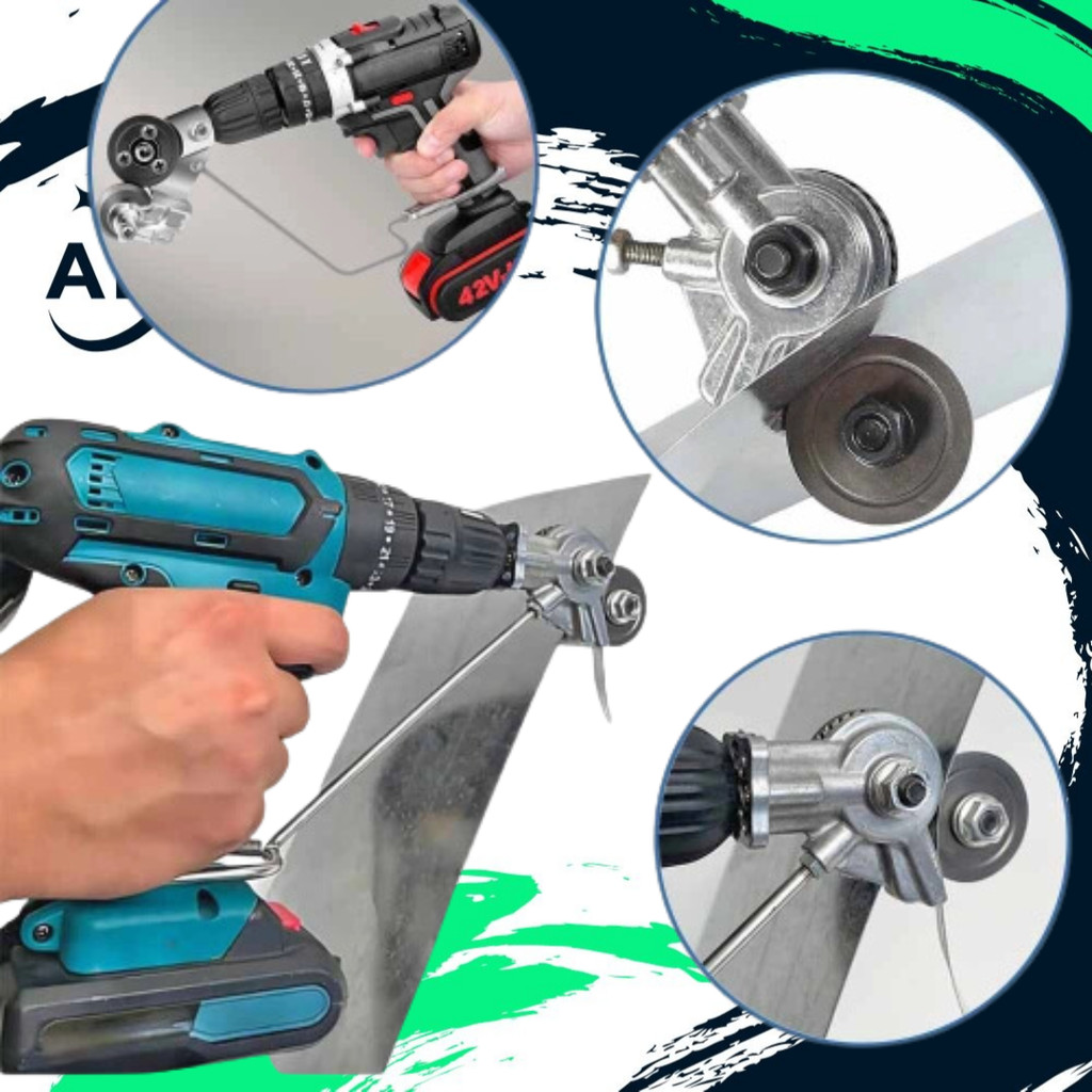 Adaptador Conector Cortador Parafusadeira De Folha