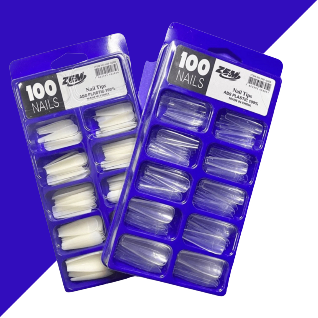 Kit 100/200/300/400/500 Tips Unhas postiça Bailar