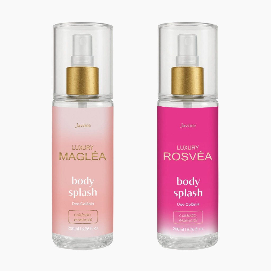 Kit 2 Body Splash JMagléa + Rosvéa Luxury | Frag