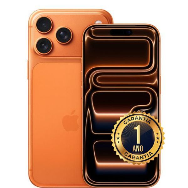 Celular IPhone 17 Pro 256GB Laranja  Novo Original