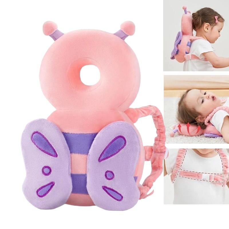 Mochila Almofada Ajustável De Proteção Cabeça 