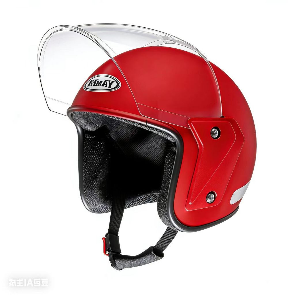 Capacete aberto para motocicleta