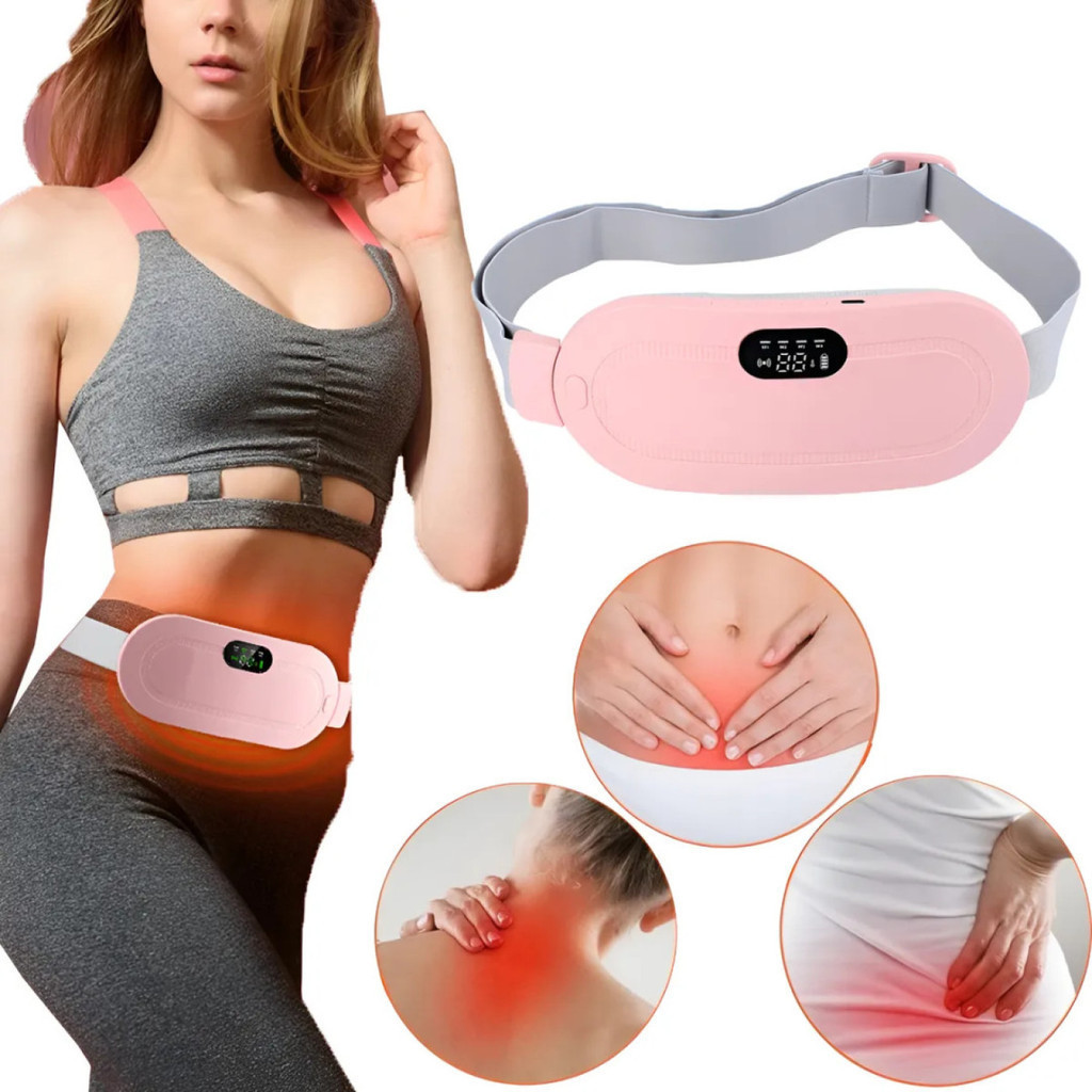 Massageador Smart 2 em 1 Almofada Cinta Aqueciment