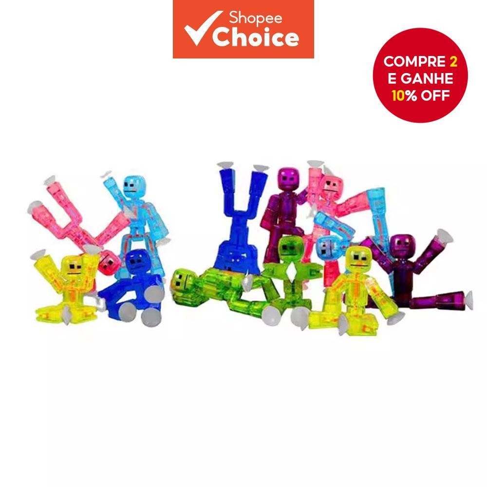 Brinquedo Robô De Sucção StikBot Para Crianças