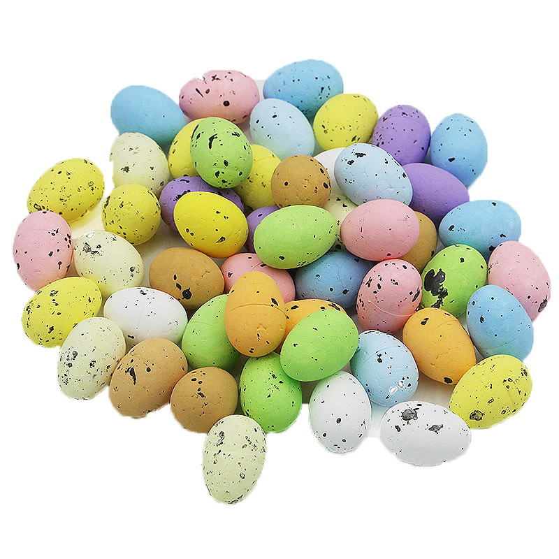 (50 Unidades/Pacote) 2 * 2.5cm Multi-Cor Ovo De P
