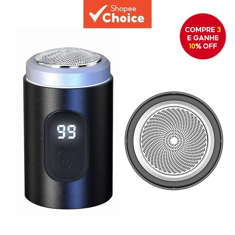 Barbeador Masculino Com Display LCD , MINI Elétri