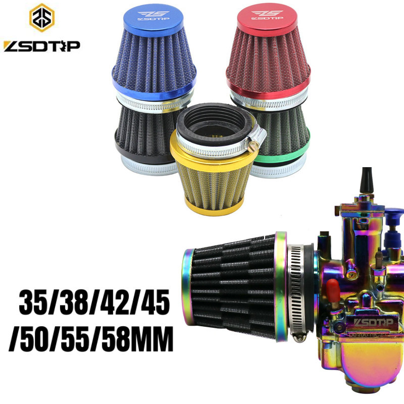 38/42/45/50/55/58mm Motorcycle Air Filter Mushroom