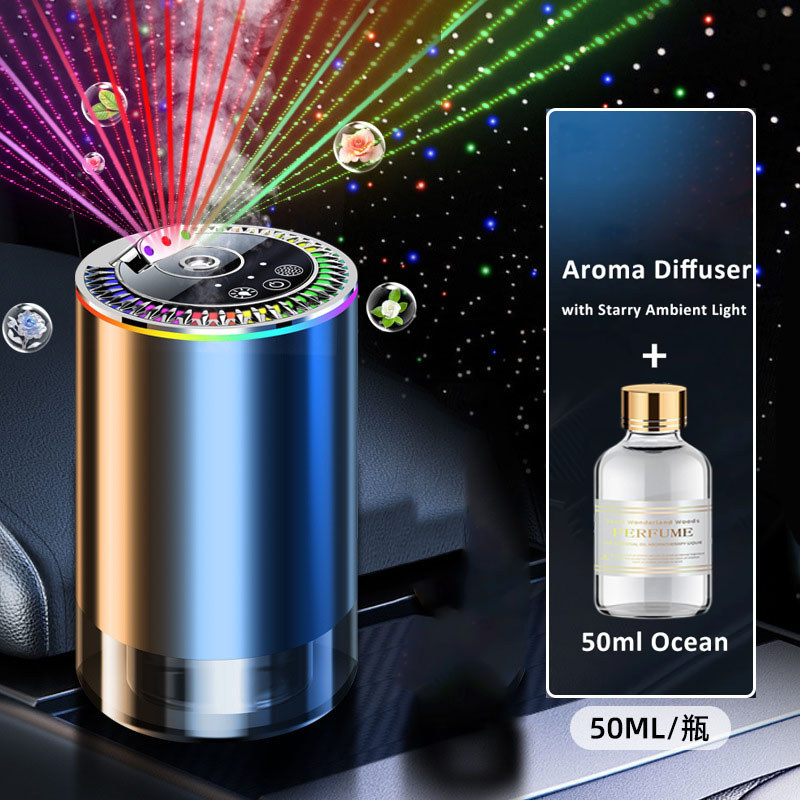 3 Cores Céu Estrelado Carro Aromaterapia Spray In