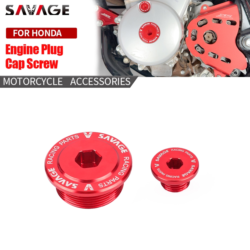 Parafusos Do Cárter Esquerdo Motor Para Honda XR