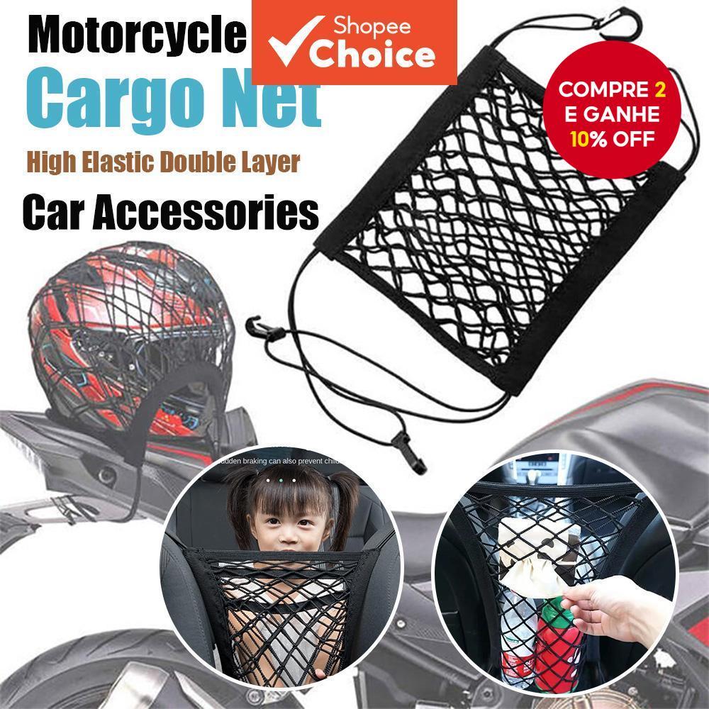 Rede Elástica Dupla Camada para Carga de Motocicl