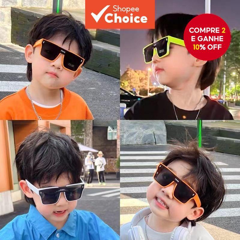 Óculos De Sol Estilo Coreano Para Bebês Proteç�