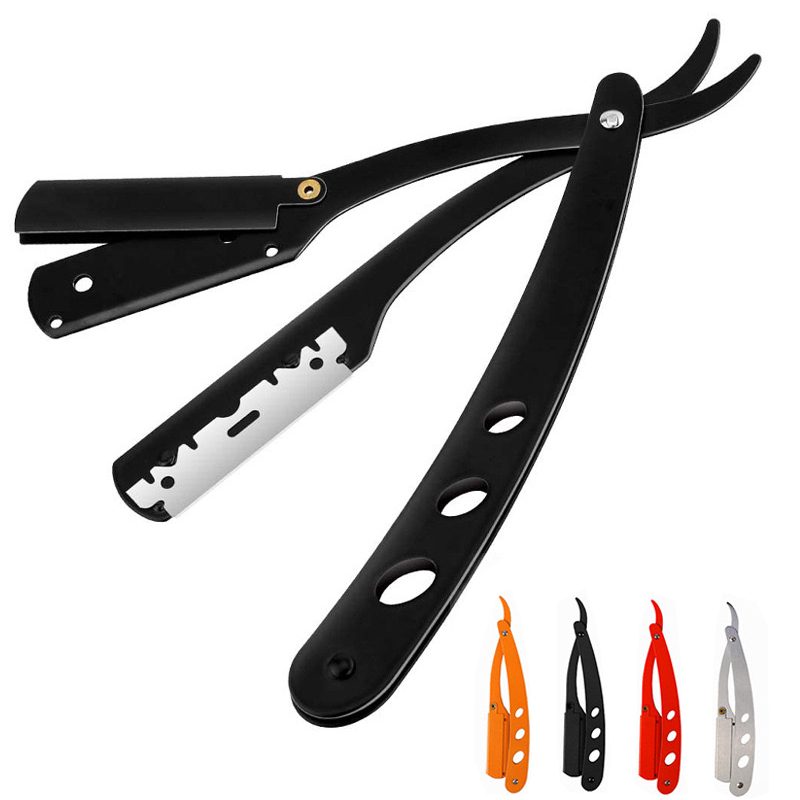 Navalha Reta Vintage  Barbear Manual Clássico Par