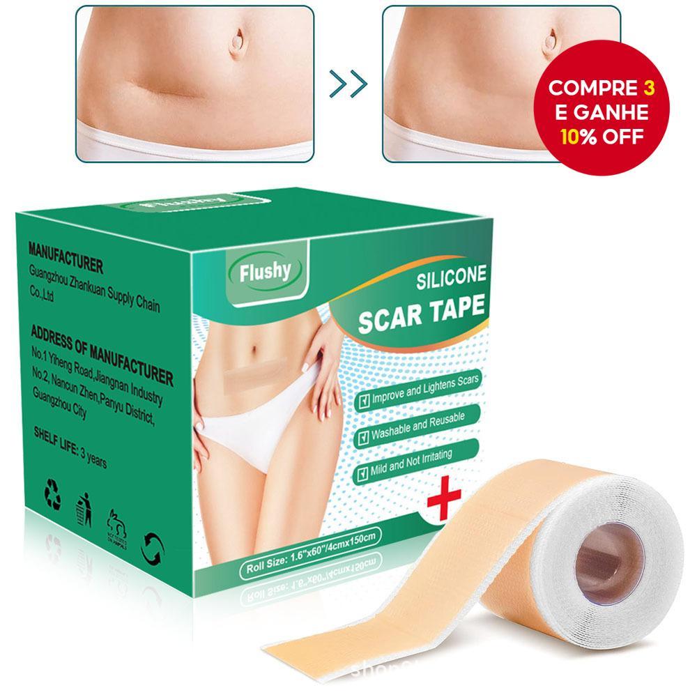 Folhas De Cicatriz De Silicone , Fita Para Remoç�