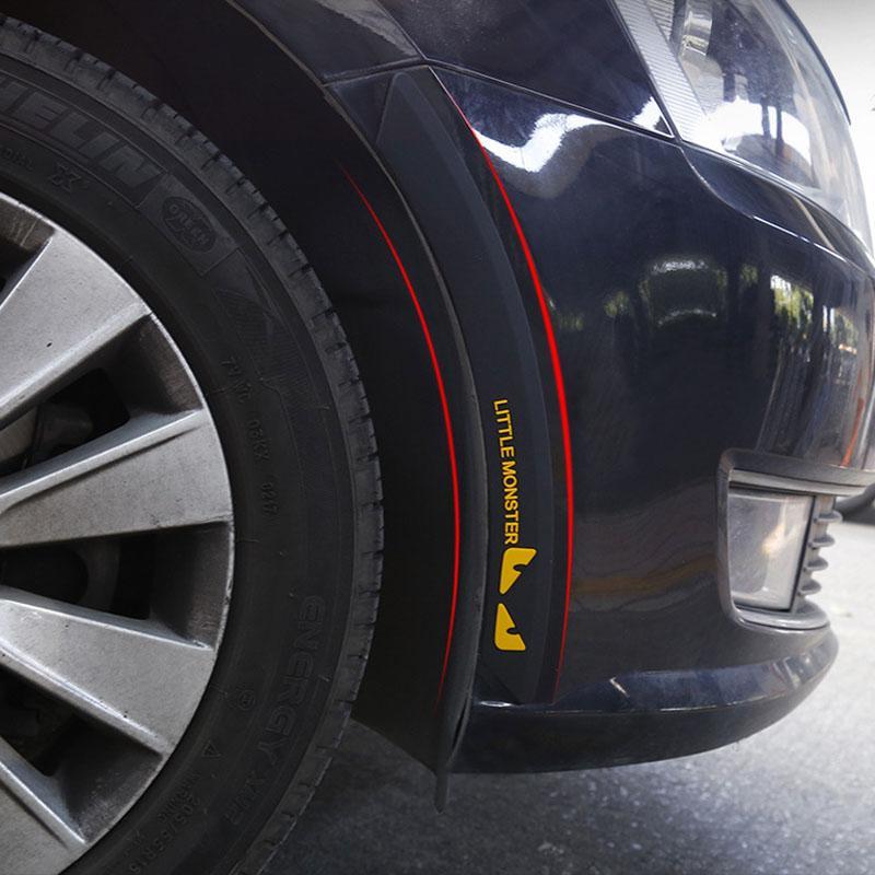 Pára-Choques Fender Flare Roda De Carro Sobrancel