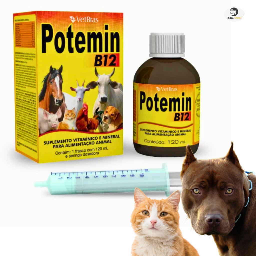 Potemin B12 120ml Suplemento Vitaminico Mineral Ma