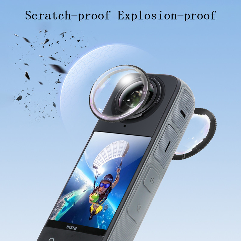 Protetores De Lente Para Insta 360 X4 PC Proteçã