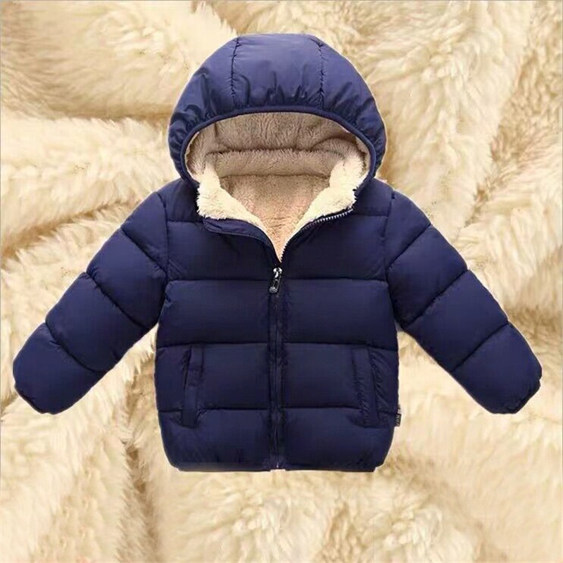 Bebê Meninos Meninas Jaquetas Acolchoadas Inverno