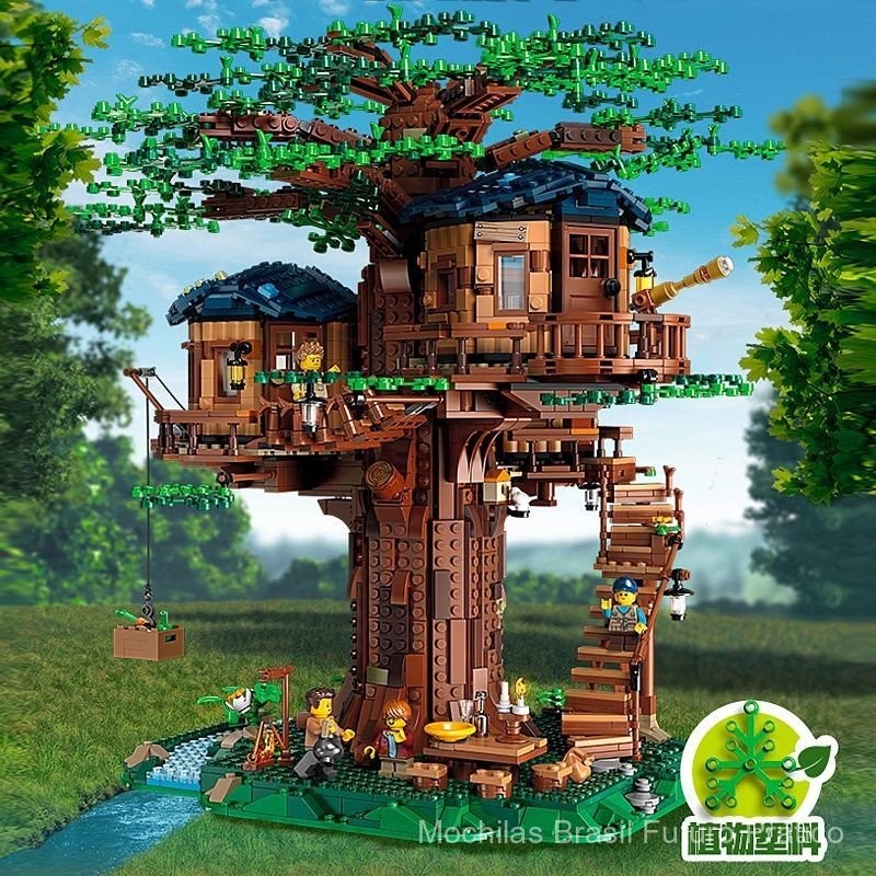 Blocos de Construção de Casa na Árvore da Flore