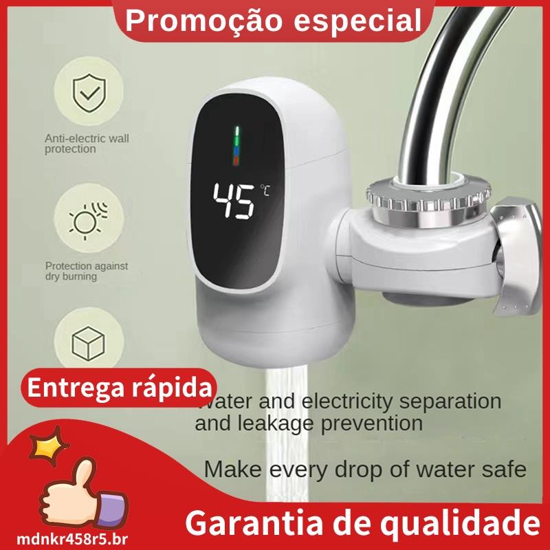Torneira Aquecedora De Água Quente Elétrica Inst