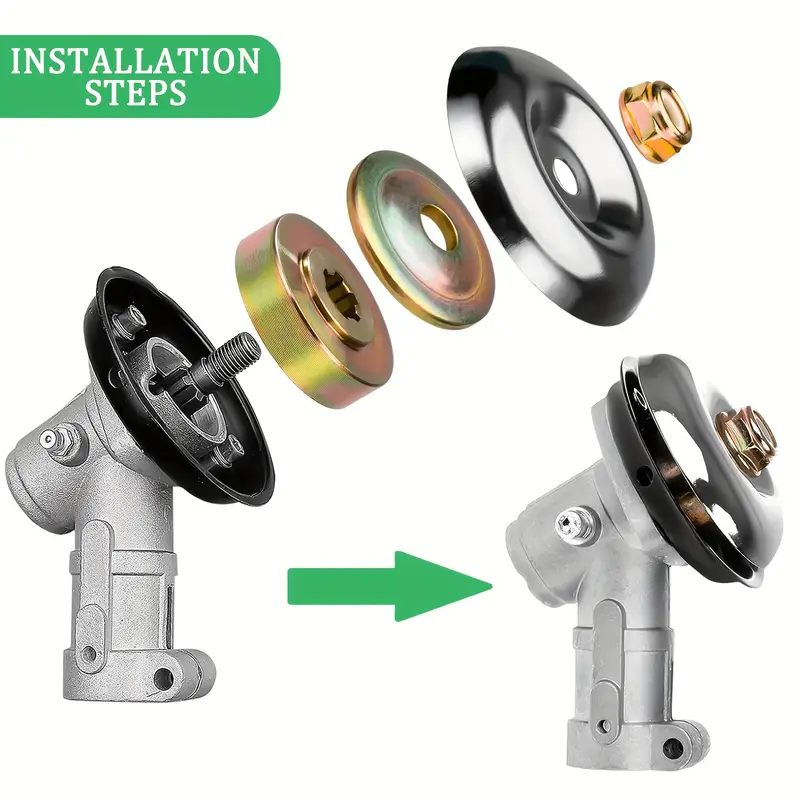 Ponteira Roçadeira Gasolina 9 Estrias com Eixo 26