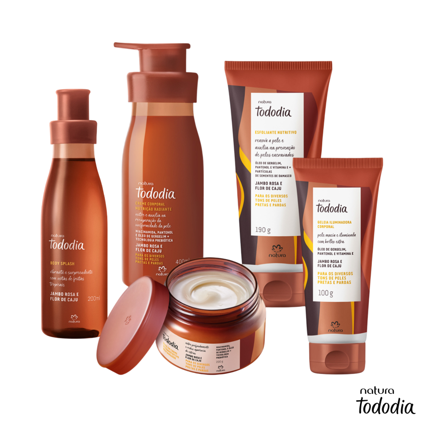 Tododia Jambo Rosa e Flor de Caju Natura: Hidratan