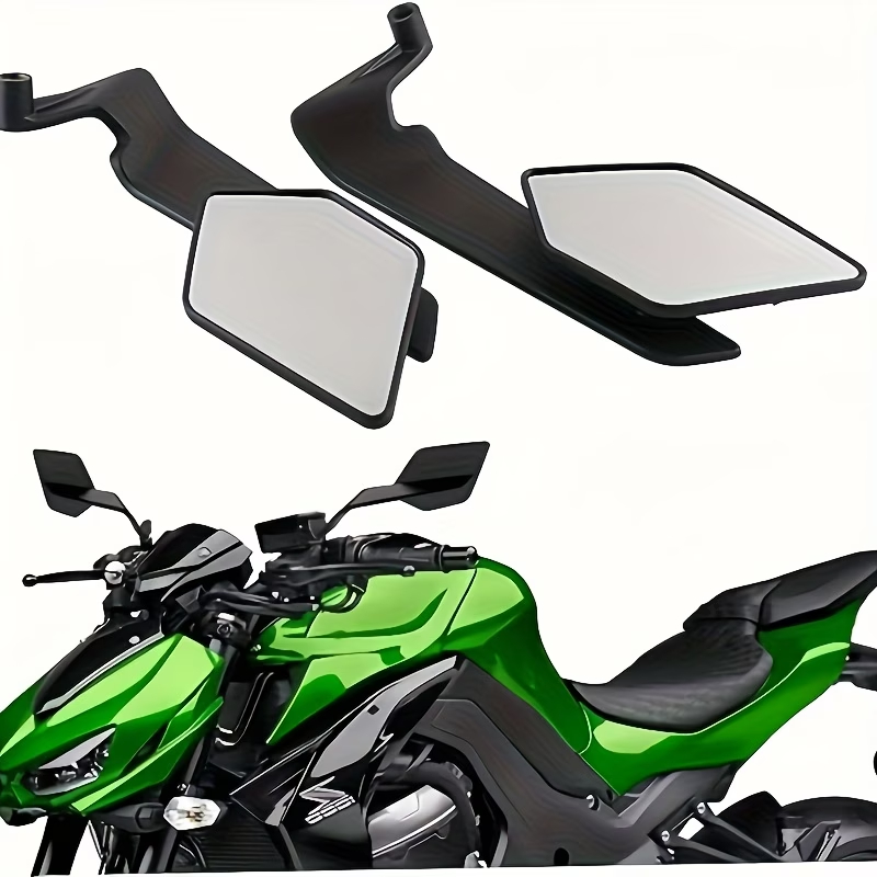 Espelho Retrovisor Quadrado Universal De Liga De A