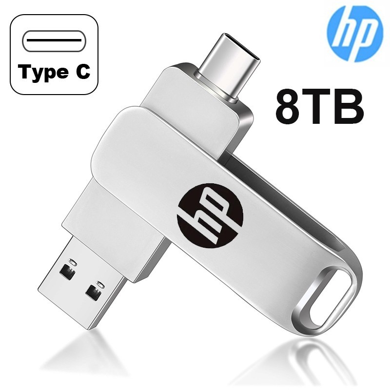 USB 3.0 Pen Drive 2 In 1 HP Double Flash Type C 1T