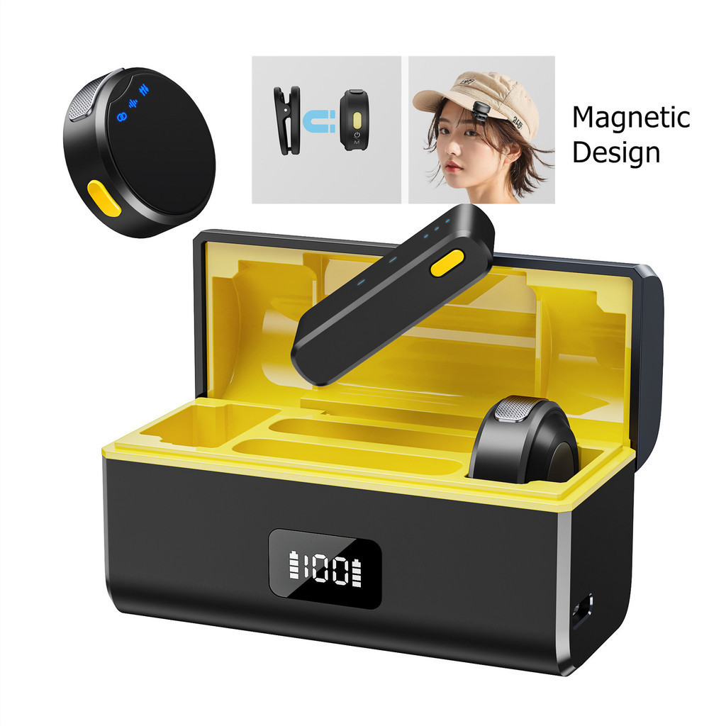 Microfone Lavalier Sem Fio M9 Para Apple iPhone Ti