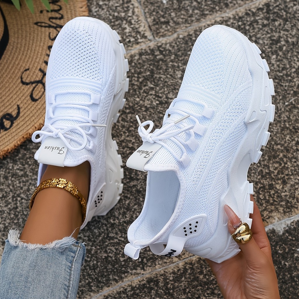 Tênis de malha respirável feminino – têni