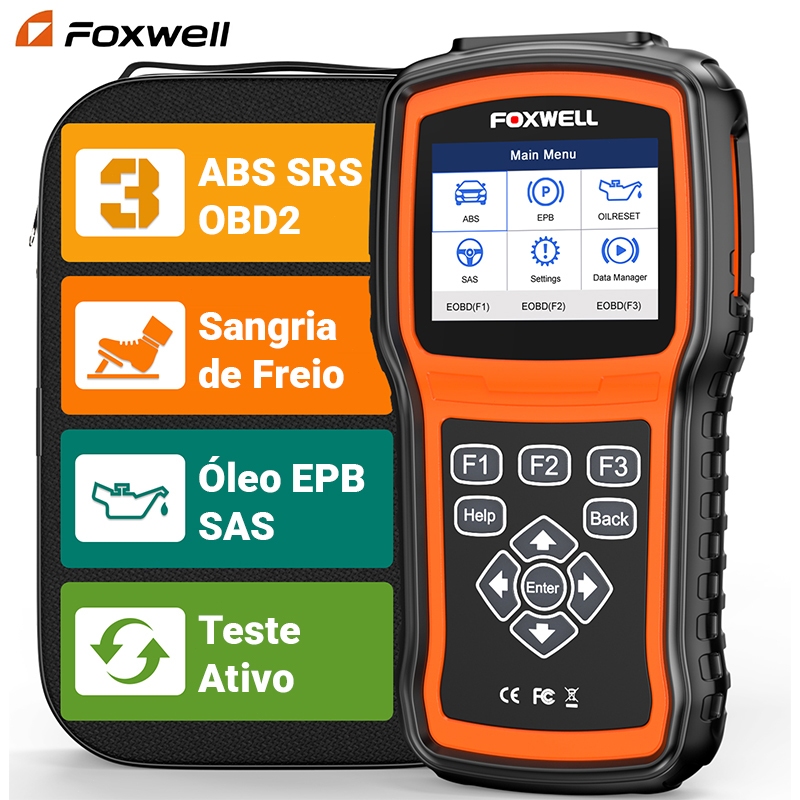 Foxwell NT630 PLUS OBD2 Scanner De Carro Verifica�