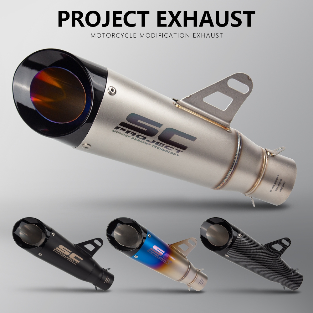 Interface De 51MM Tubo Traseiro De Escape Universa