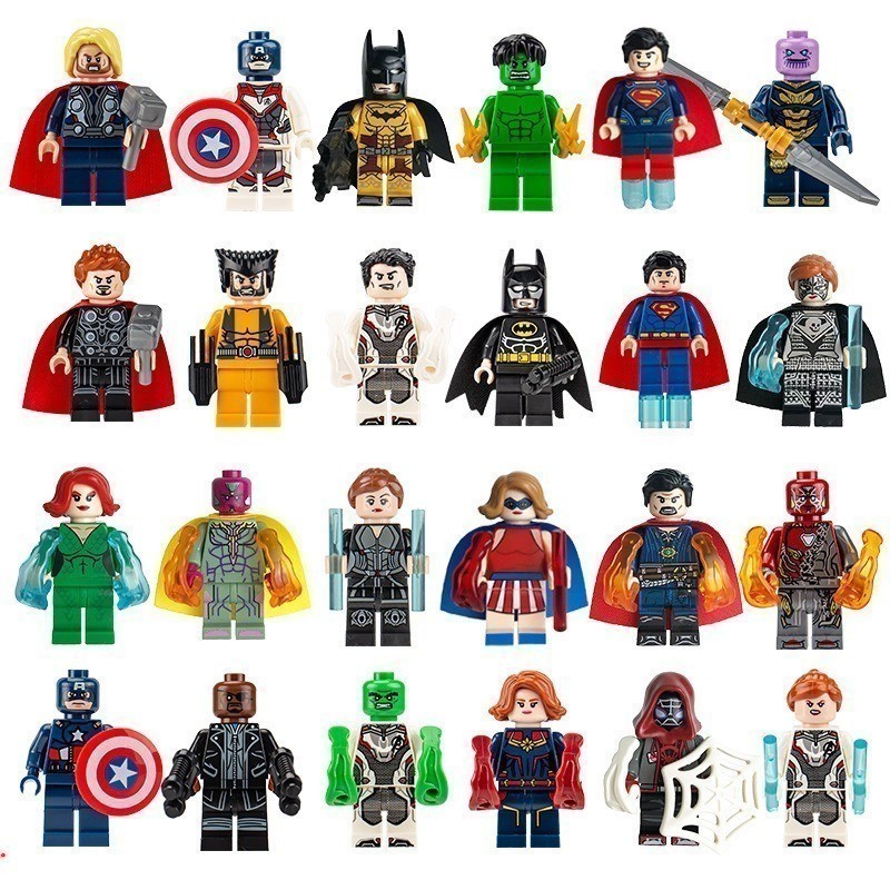 Blocos de construção montados para crianças apr