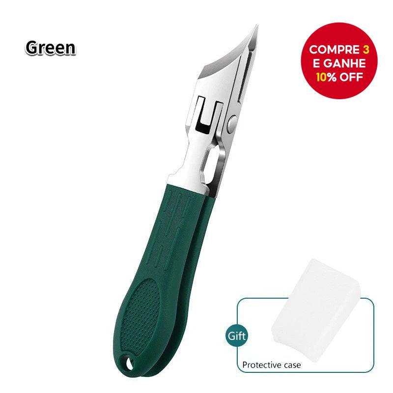 Alicate de Unhas Curvado em Aço Inoxidável, Cort