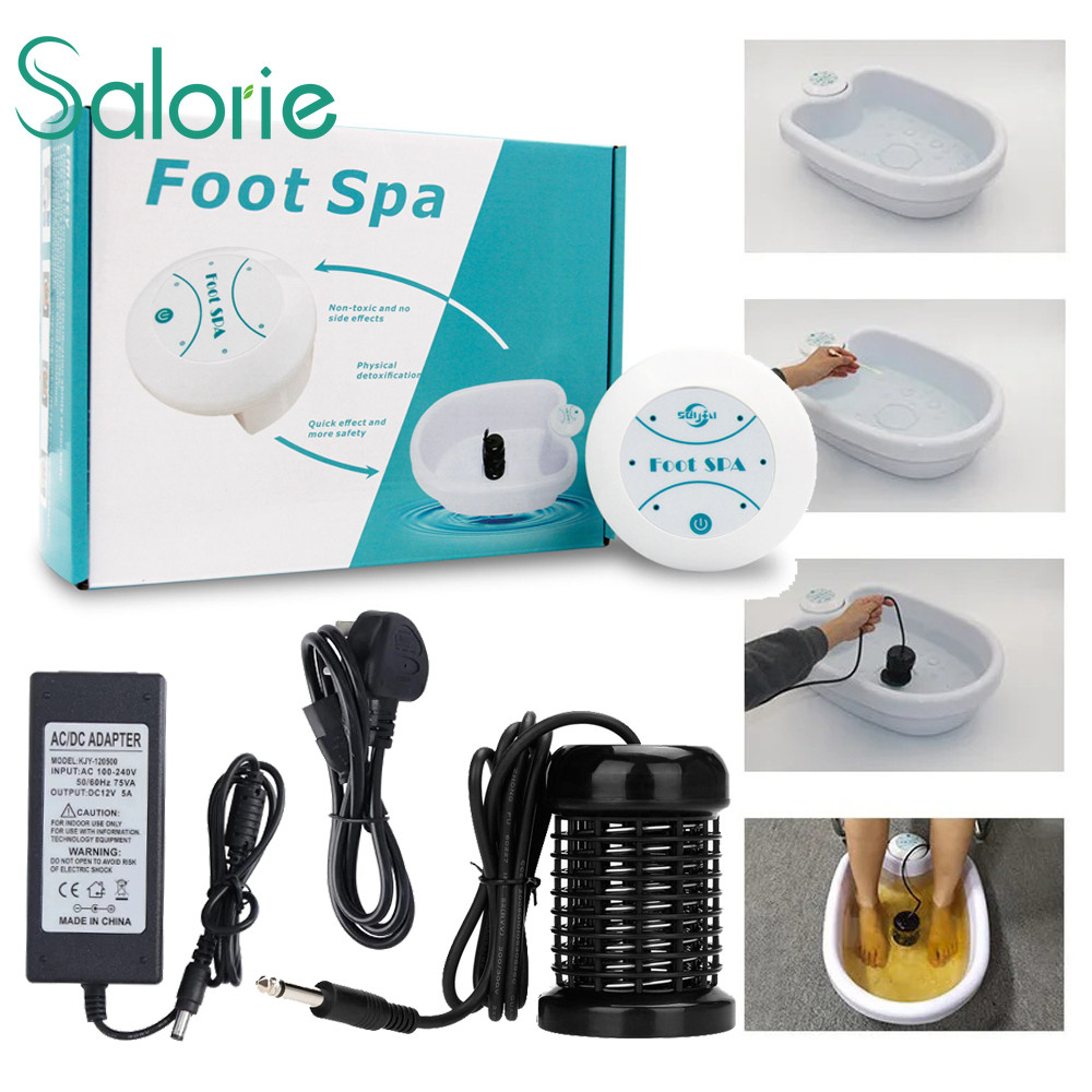 Detox Iônico Pé Spa Máquina De Banho Massagem D