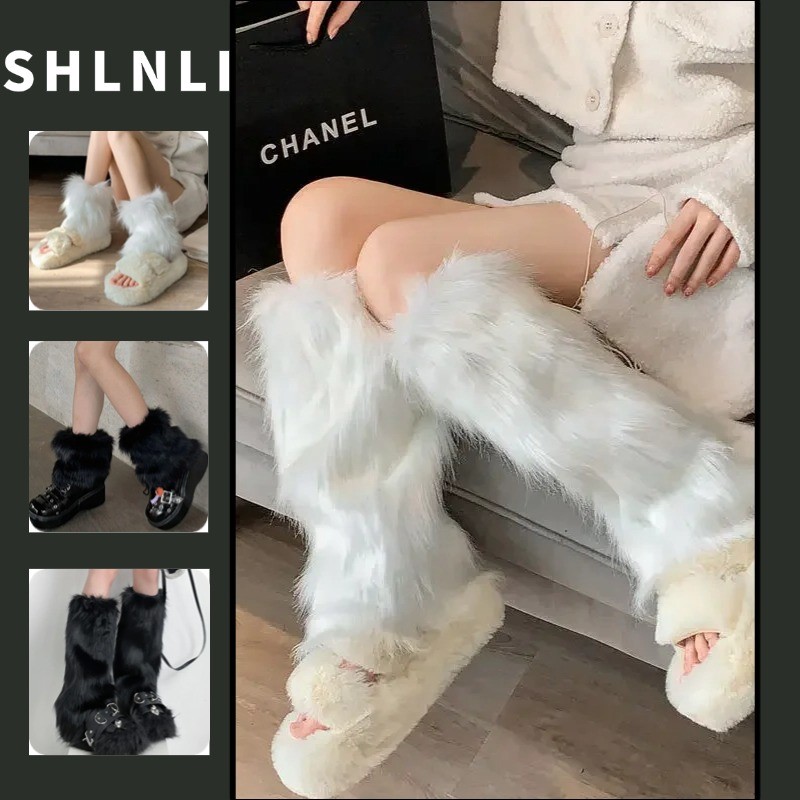 Meias Japonesas JK Estilo Fofo Com Pernas Peludas 