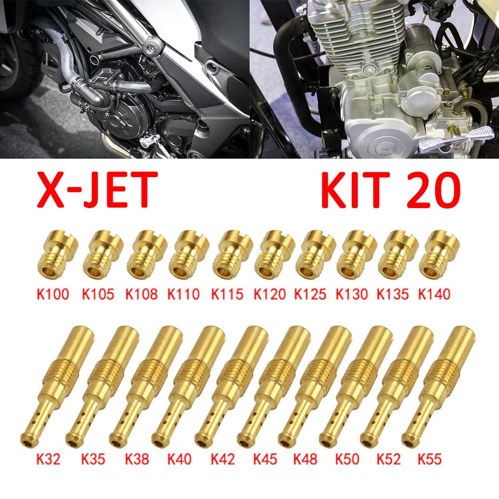 Kit 20 GiclêS Carburador Gigles Cg Fan Titan Bros