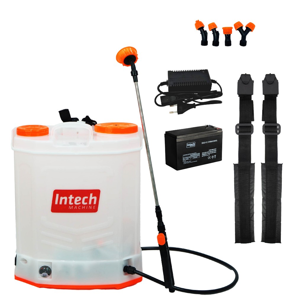 Pulverizador 20l Costal Bateria Elétrico GPE2000 