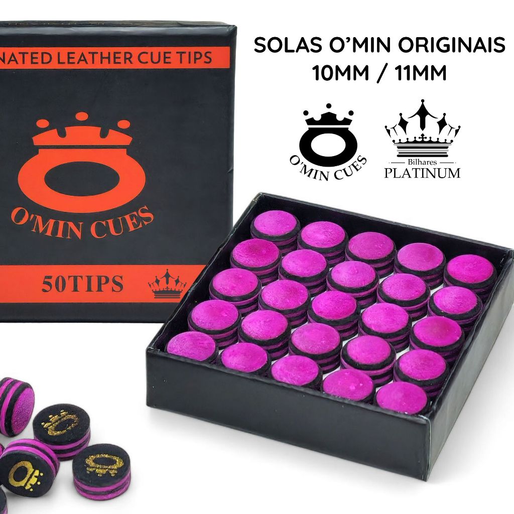 Sola Omin Macia de Couro 11mm Profissional P/ Taco