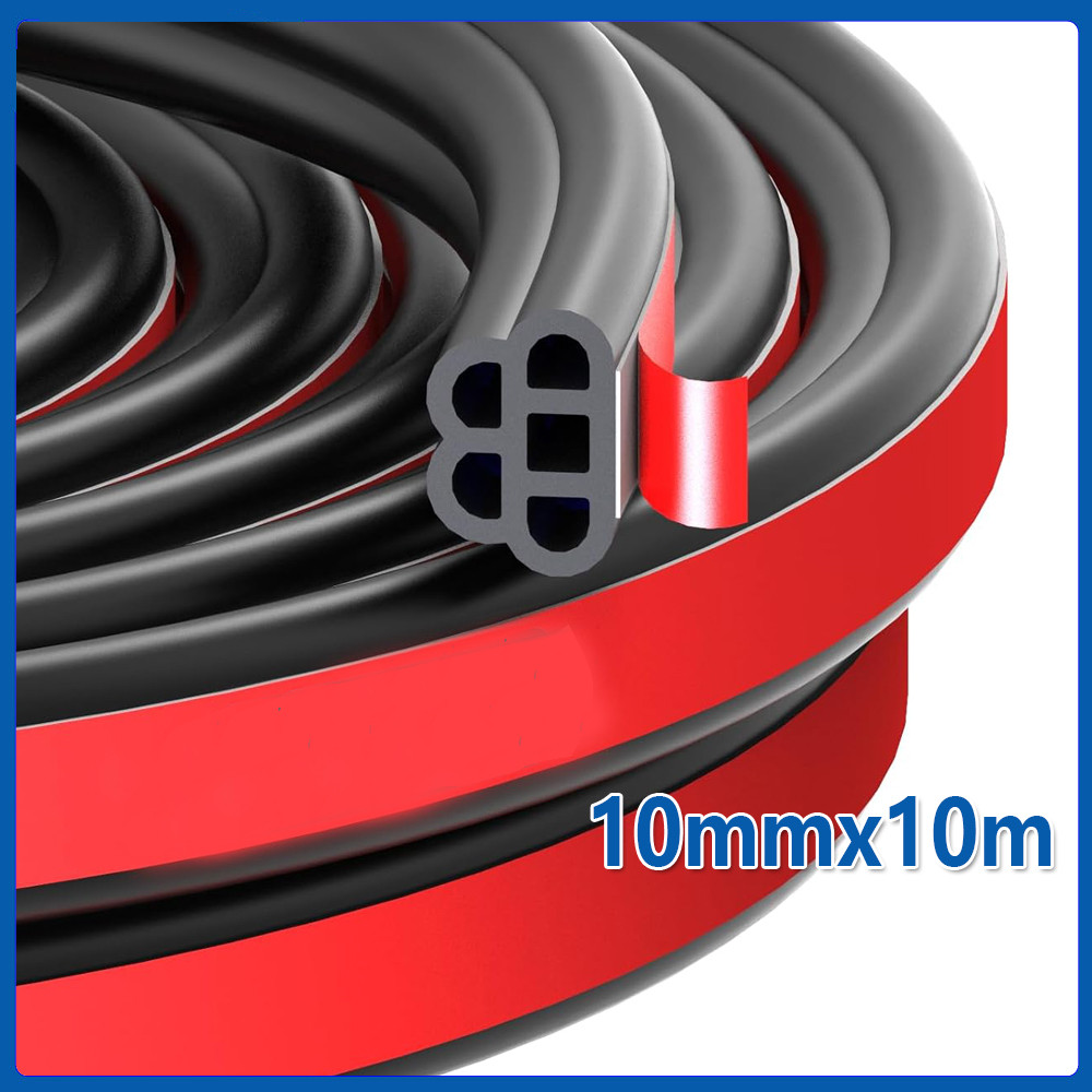 Tira de vedação de borracha para porta de carro,