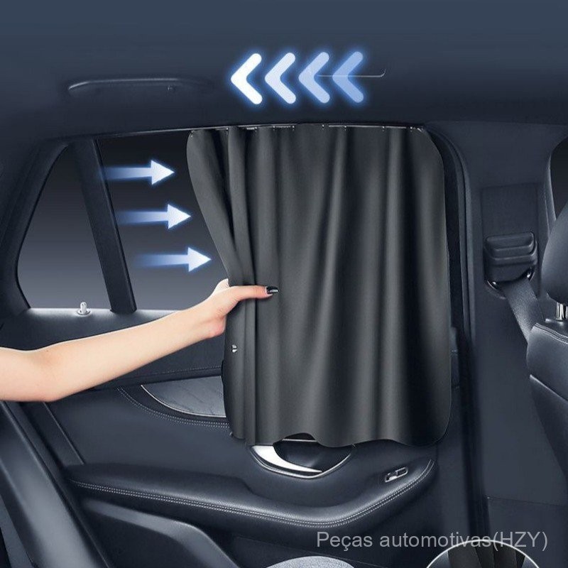 Cortinas de proteção solar para automóveis Inst