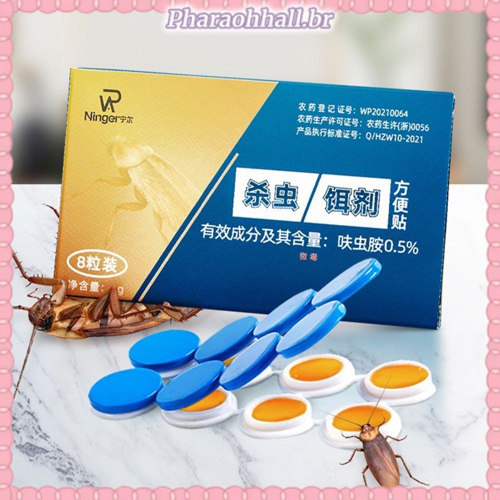 8 Unidades/Caixa Ninger Barato Assassino De Barata