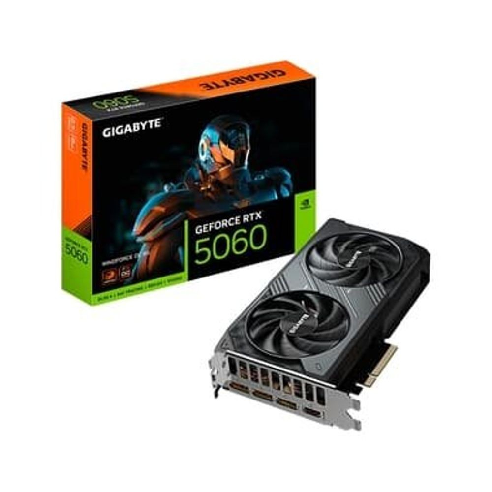 Placa de Vídeo NVIDIA GeForce GIGABYTE RTX5060 Wi