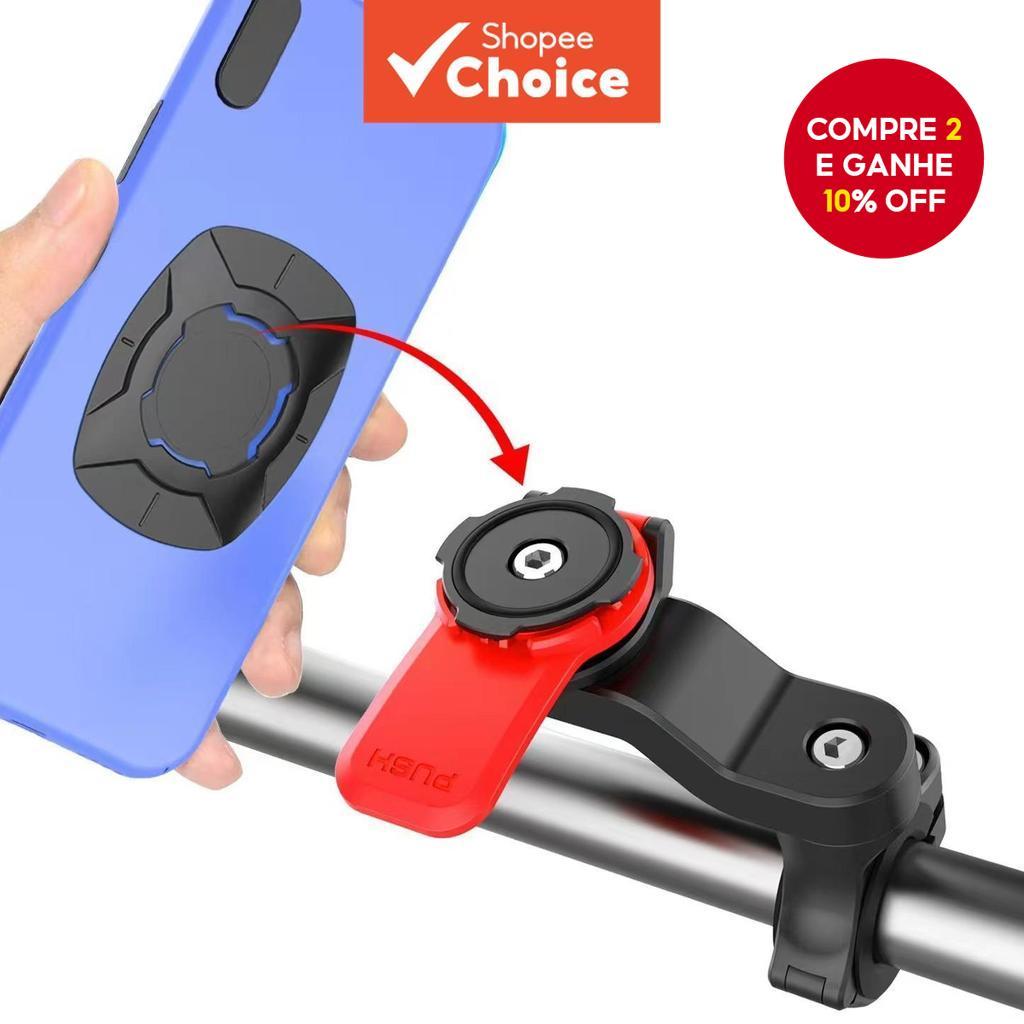 Quad Lock Suporte para Guidão de Motocicleta R