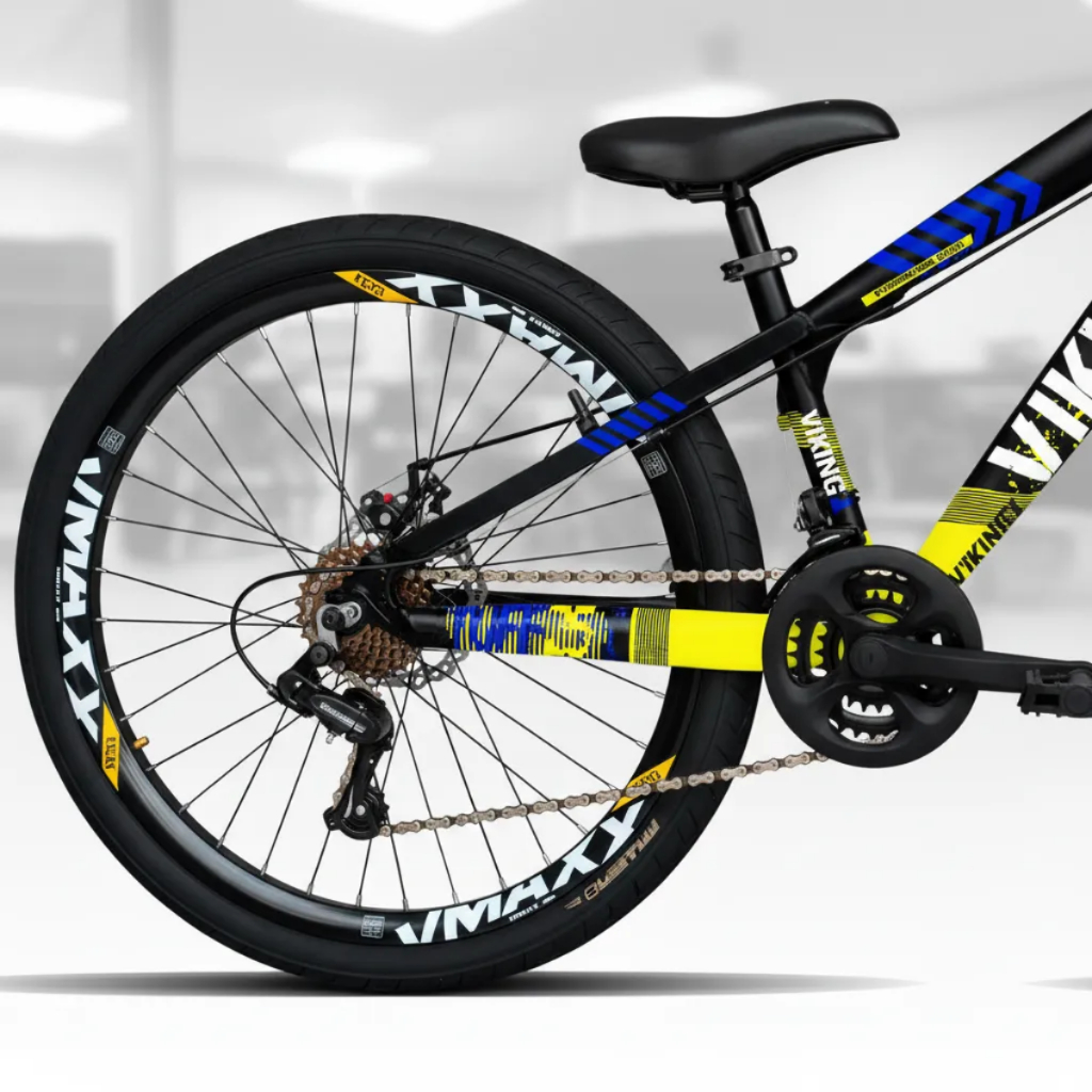 BICICLETA MTB VIKINGX TUFF 25 ARO 26 21V FREIO A D