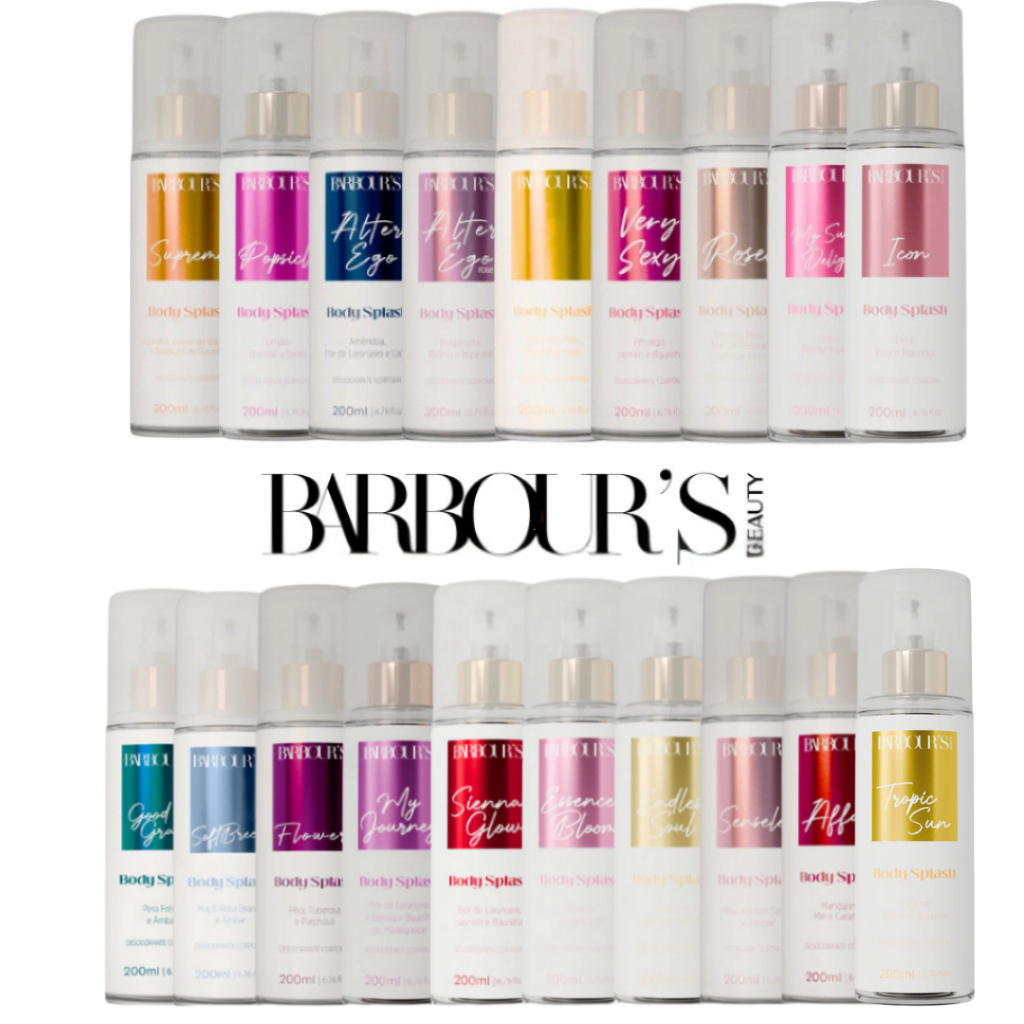 Body Splash Barbours Beauty Escolha Sua Fragrancia