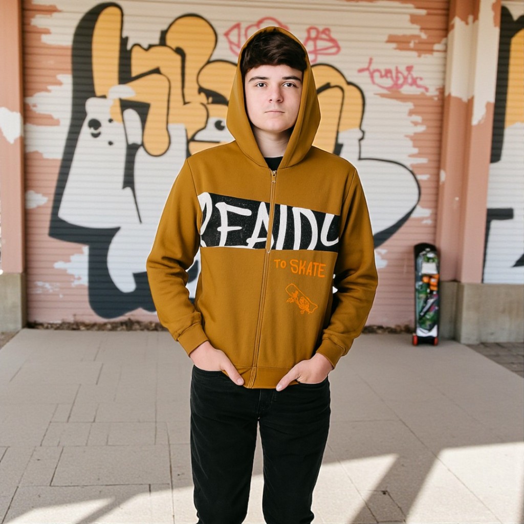 Jaqueta De Moletom Infantil Para Menino Capuz E Z�