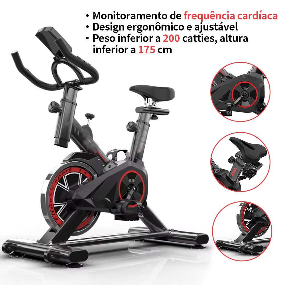Bicicleta Bike Ergometrica Spinning Academia Fitne