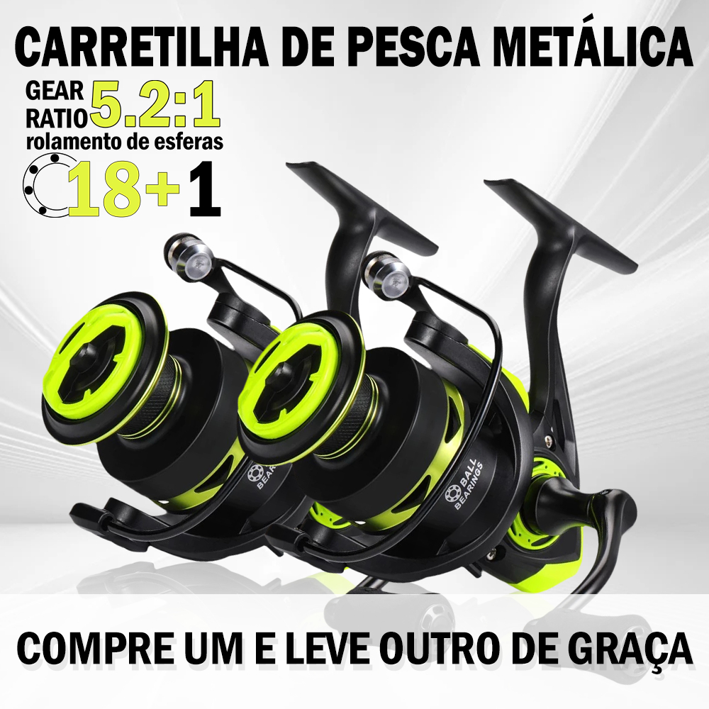Compre 1 e leve 1 grátis Carretel de pesca Carret