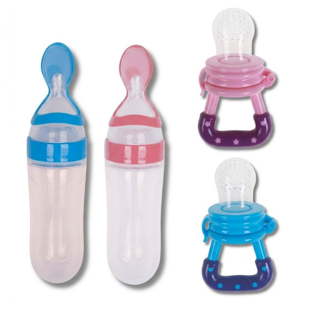 Kit Introdução Alimentar Colher Dosadora e Chupe