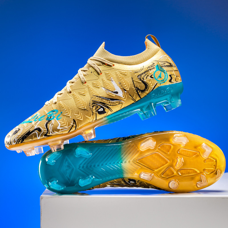 2025 novo estilo juventude pico FG botas de futebo